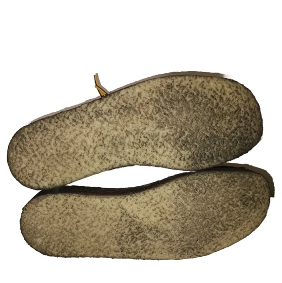 Padmore & Barnes 18 East Pony Hair Asymmetrical Tie Closure Crepe Boot 7 M 8.5 W - Picture 12 of 12